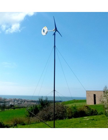 Mat 12m pour éolienne 2m40/3m inst