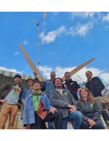 Stage Autoconstruction d'une petite éolienne au Foire Bio de Colmar (68)